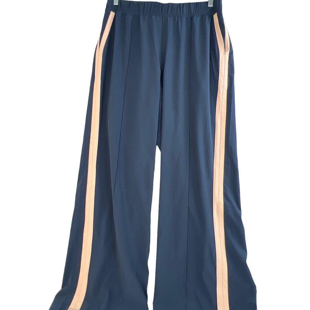 J. Jill FIT pants Womens XL Blue peach wide leg lounge athleisure